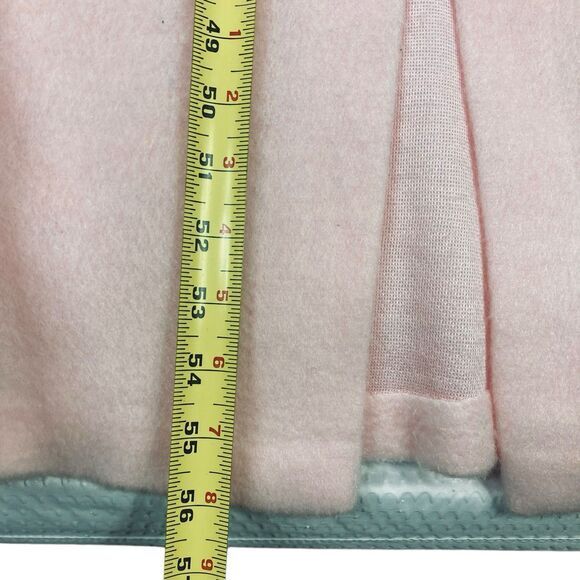 BEATRICE PINES Vintage Robes Womens M Pink Soft Embroidered Belted Chic Relaxed - Picture 13 of 14